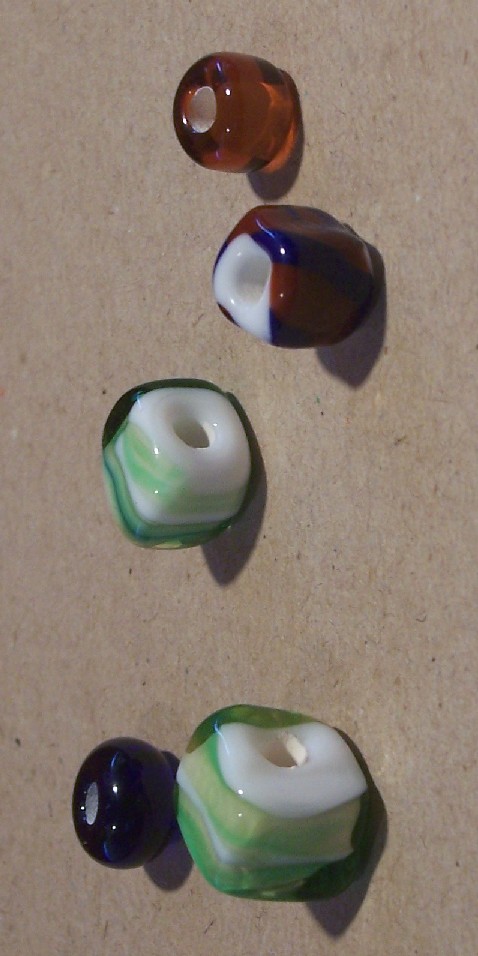 My first glass beads