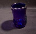 cobalt and violet glass