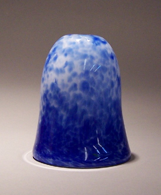 blue lampshade