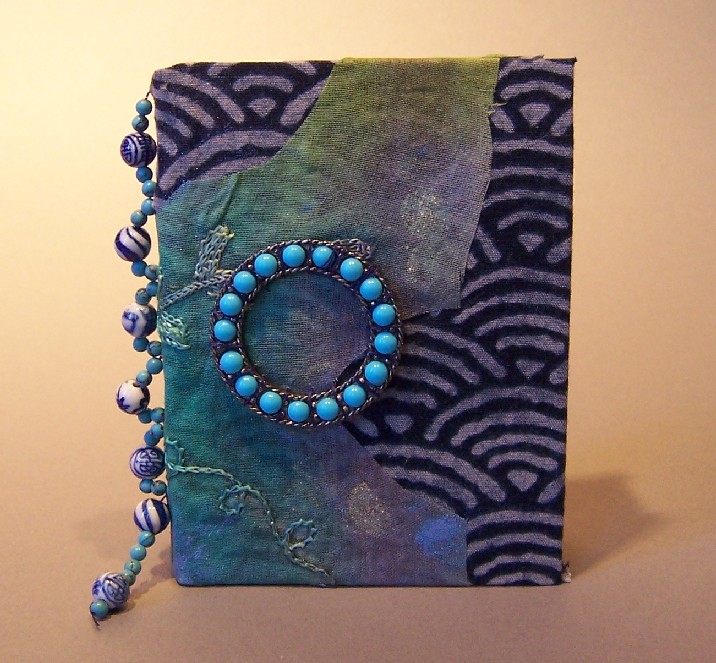 Turquoise circle book cover