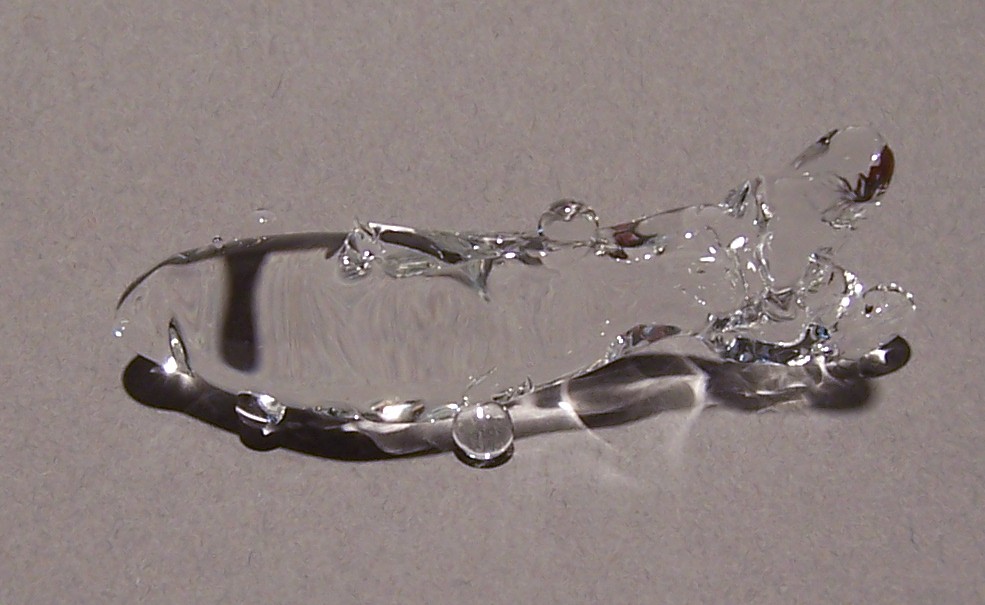 Clear glass fish four