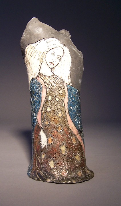 Raku woman 1