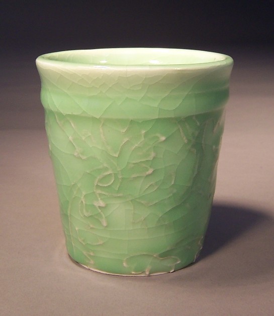 green celadon cup