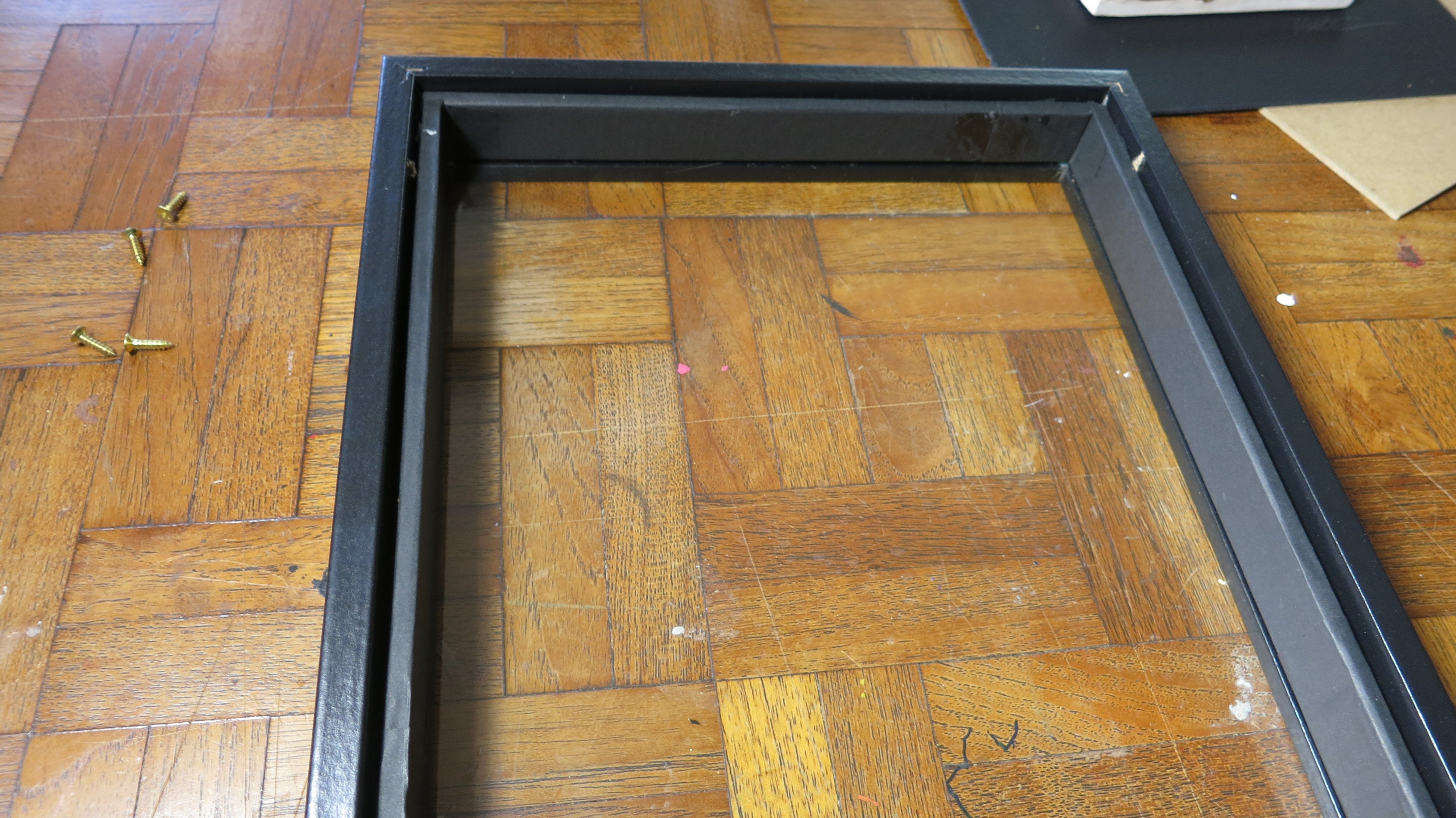 How to turn a “Ribba” frame into “Ribba” shadowbox – Kater Cheek